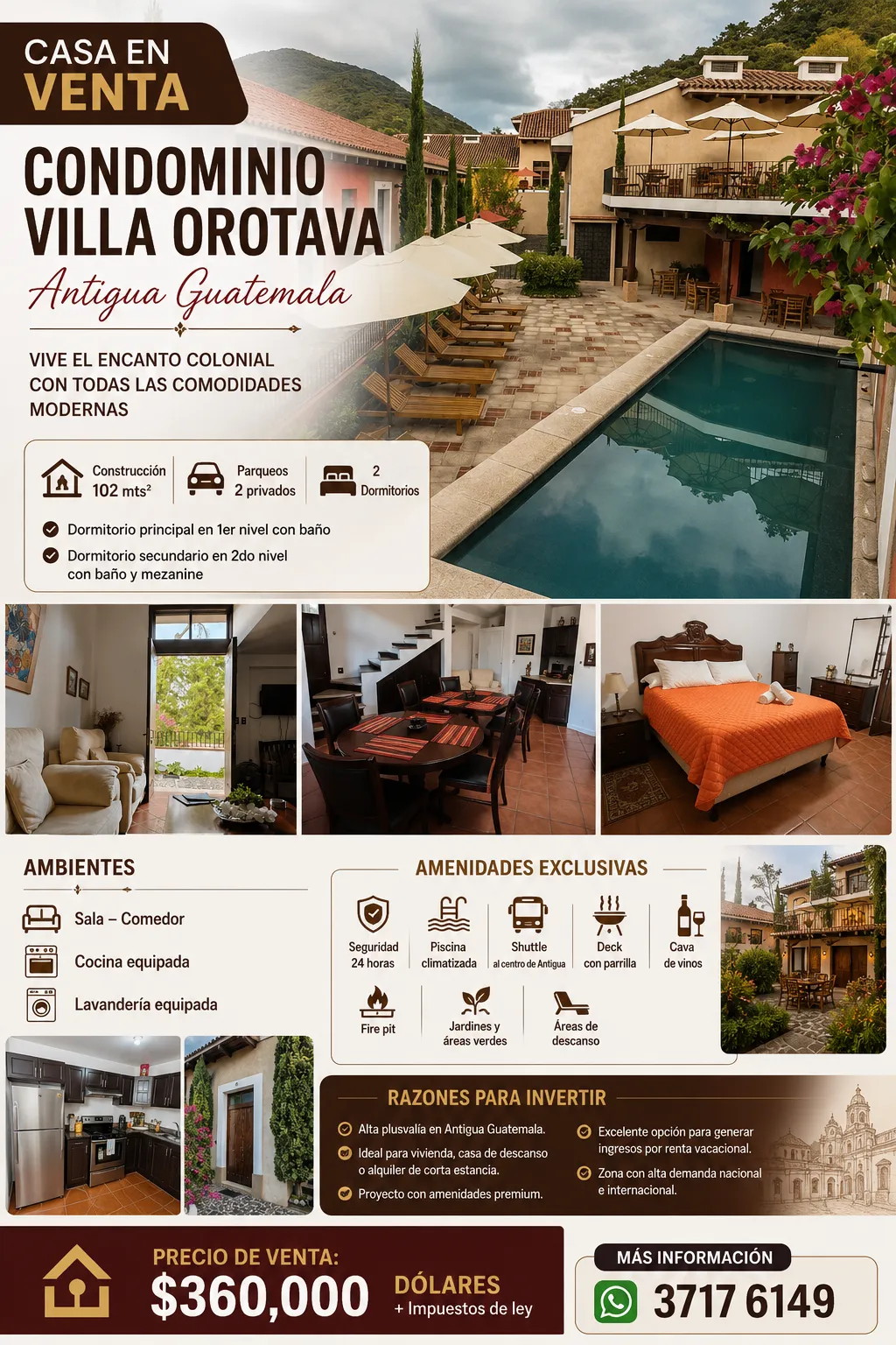 CONDOMINIO VILLA OROTAVA ANTGUA G. - Miniatura 11